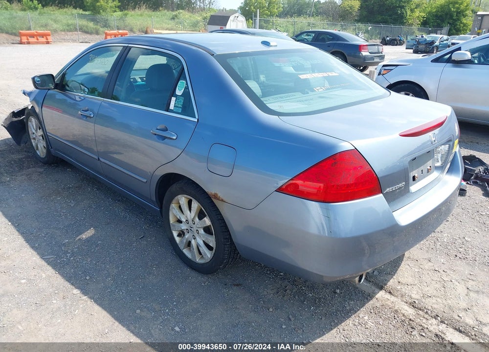 2007 HONDA ACCORD 3.0 EX VIN: 1HGCM66537A052154