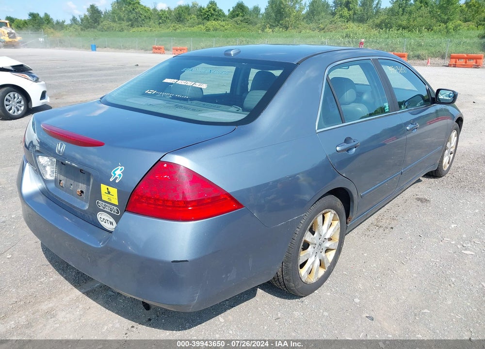 2007 HONDA ACCORD 3.0 EX VIN: 1HGCM66537A052154