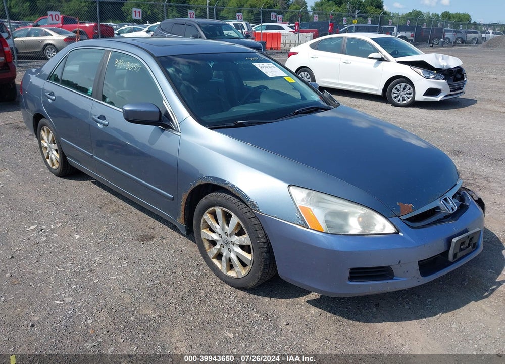2007 HONDA ACCORD 3.0 EX VIN: 1HGCM66537A052154