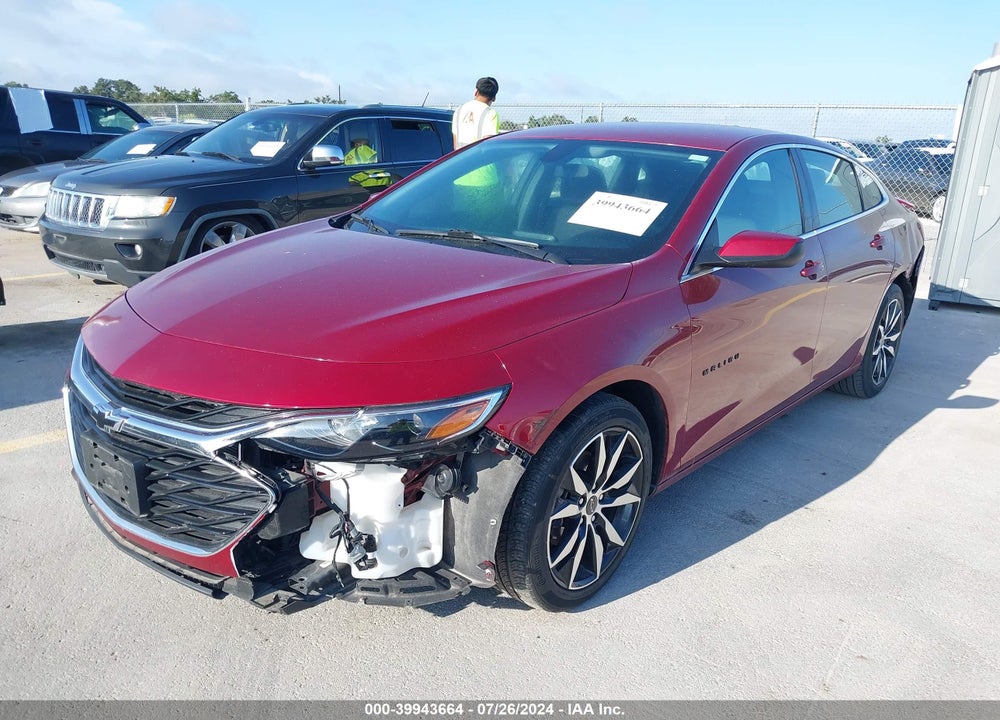2020 CHEVROLET MALIBU FWD RS VIN: 1G1ZG5ST1LF131343