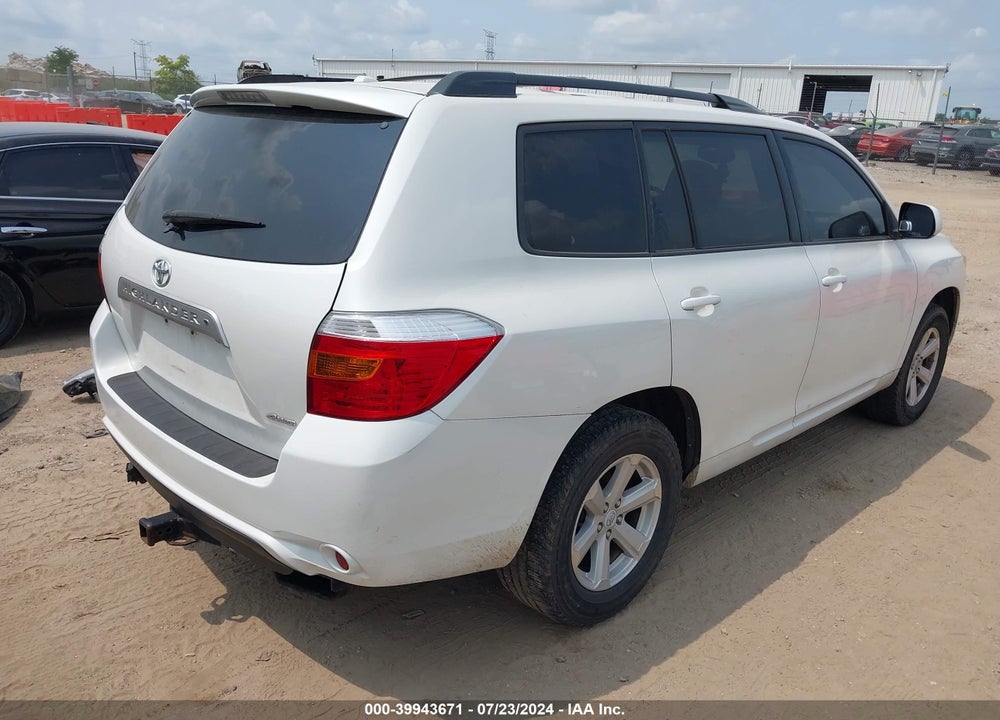 2010 TOYOTA HIGHLANDER SE V6 VIN: 5TDJK3EH7AS035213