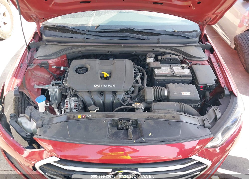 2017 HYUNDAI ELANTRA SE VIN: 5NPD74LF1HH141906