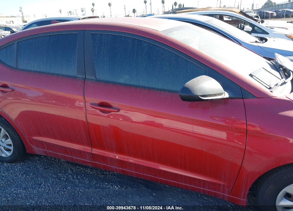 2017 HYUNDAI ELANTRA SE VIN: 5NPD74LF1HH141906