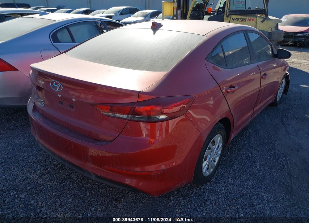2017 HYUNDAI ELANTRA SE VIN: 5NPD74LF1HH141906