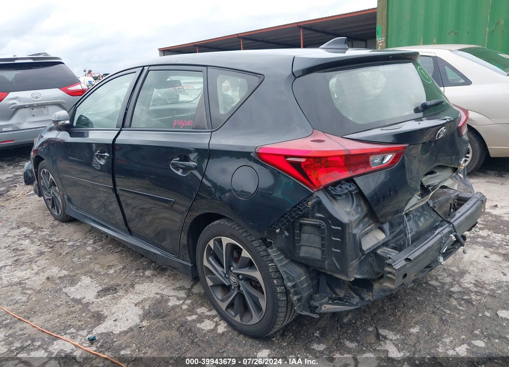 2017 TOYOTA COROLLA IM VIN: JTNKARJE4HJ529232