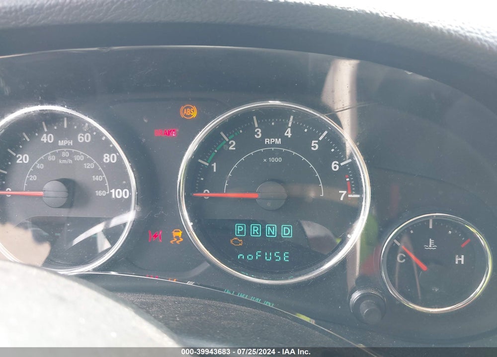 2012 JEEP WRANGLER UNLIMITED SPORT VIN: 1C4BJWDG7CL135107