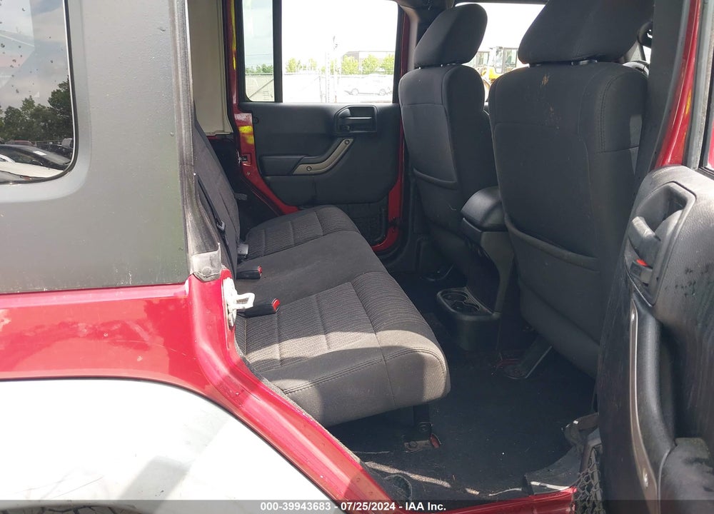 2012 JEEP WRANGLER UNLIMITED SPORT VIN: 1C4BJWDG7CL135107