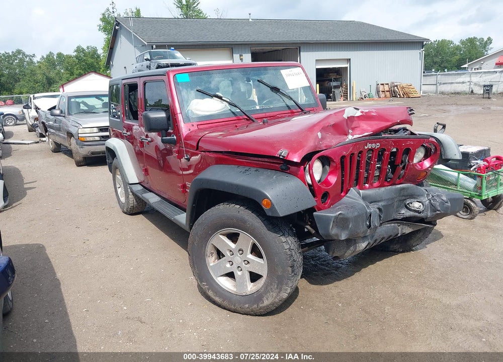 2012 JEEP WRANGLER UNLIMITED SPORT VIN: 1C4BJWDG7CL135107