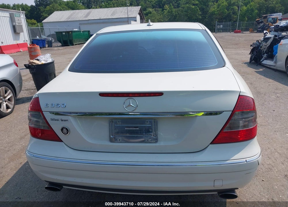 2009 MERCEDES-BENZ E 350 VIN: WDBUF56X79B380438