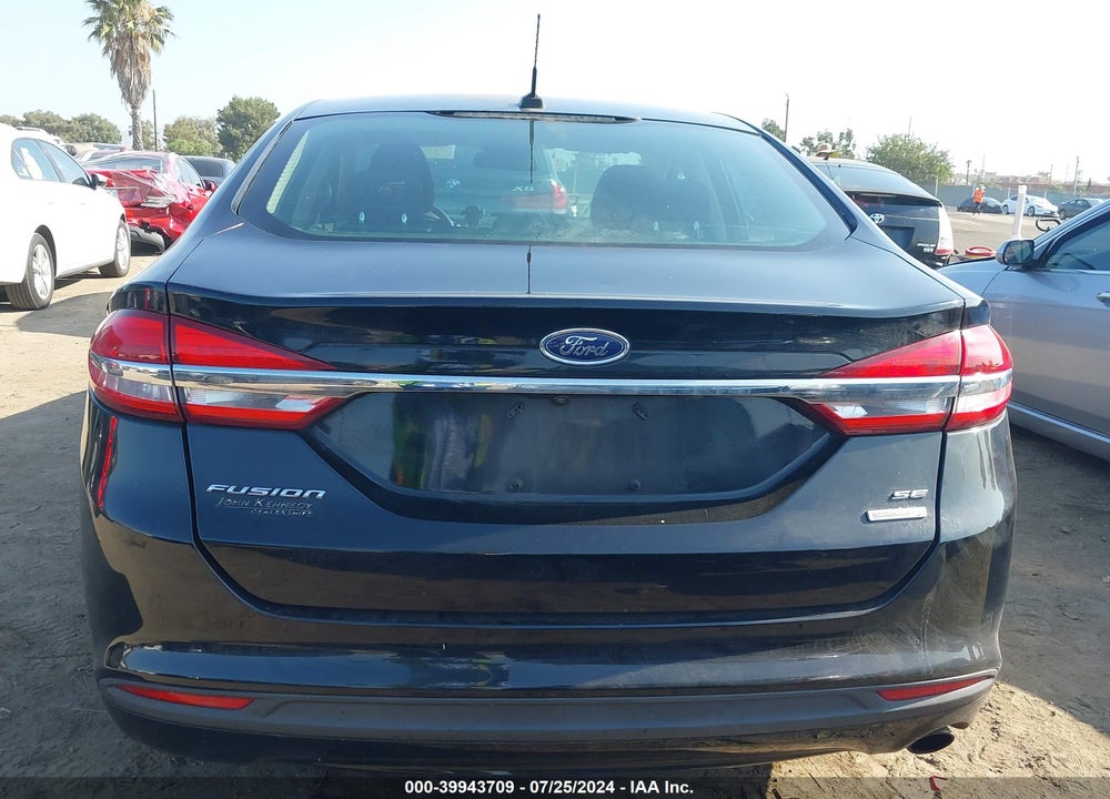 2017 FORD FUSION SE VIN: 3FA6P0HD2HR183884