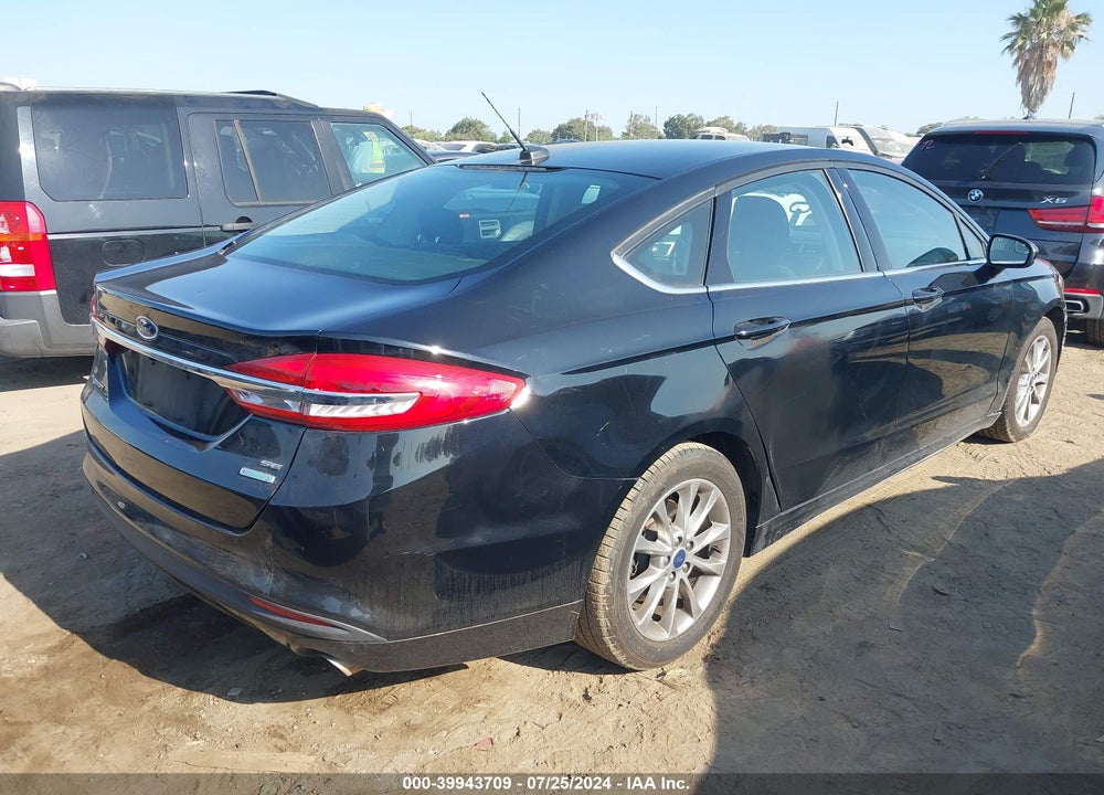 2017 FORD FUSION SE VIN: 3FA6P0HD2HR183884