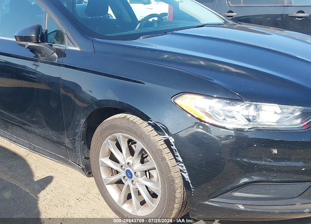 2017 FORD FUSION SE VIN: 3FA6P0HD2HR183884