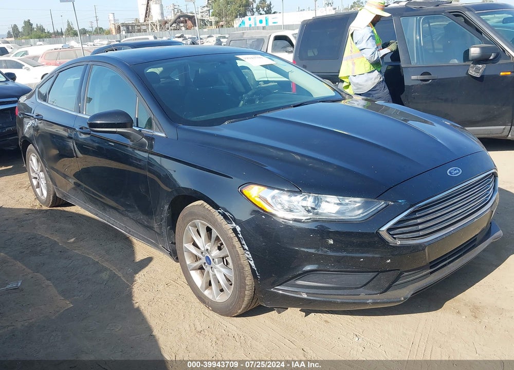 2017 FORD FUSION SE VIN: 3FA6P0HD2HR183884