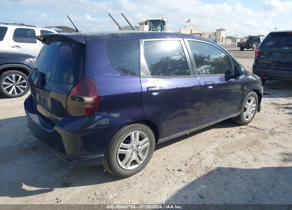 2008 HONDA FIT SPORT VIN: JHMGD38668S015064