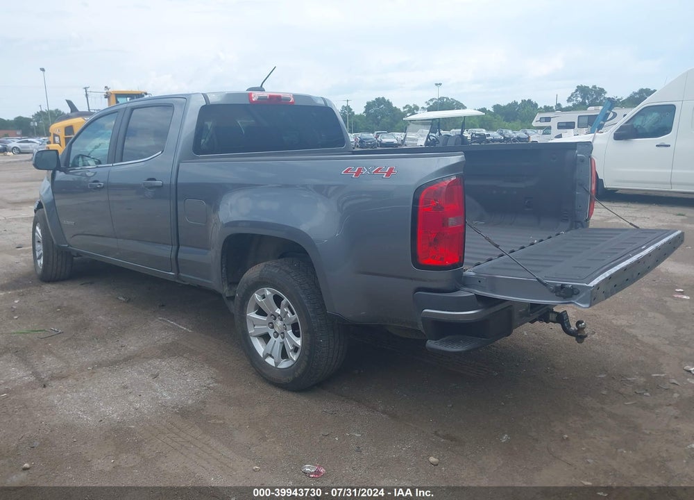 2020 CHEVROLET COLORADO 4WD LONG BOX LT VIN: 1GCGTCEN0L1116485