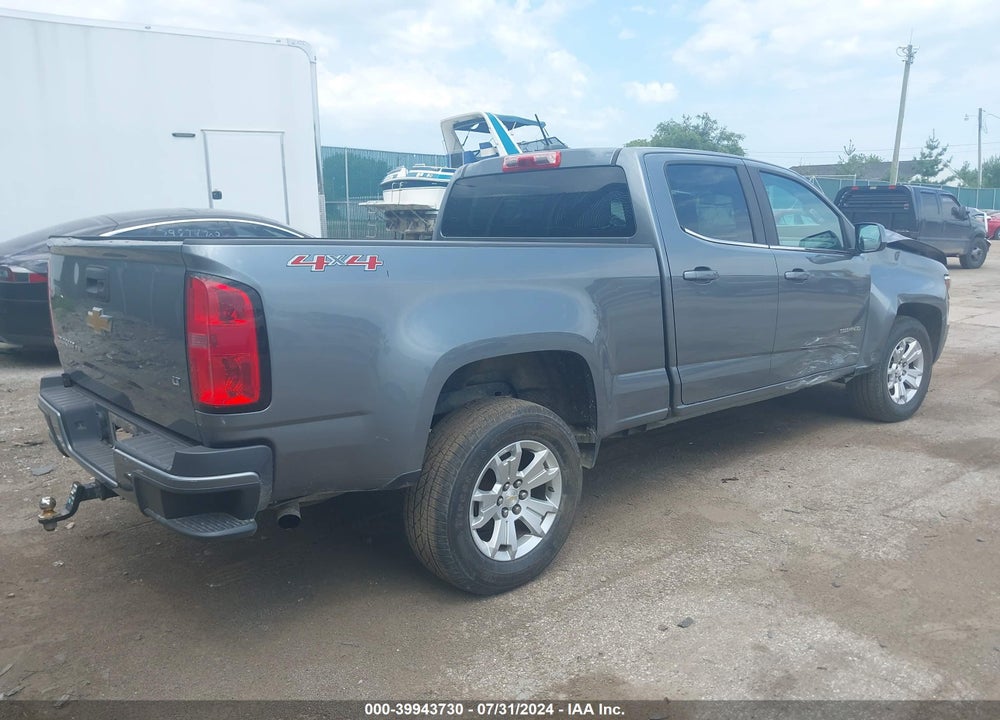 2020 CHEVROLET COLORADO 4WD LONG BOX LT VIN: 1GCGTCEN0L1116485