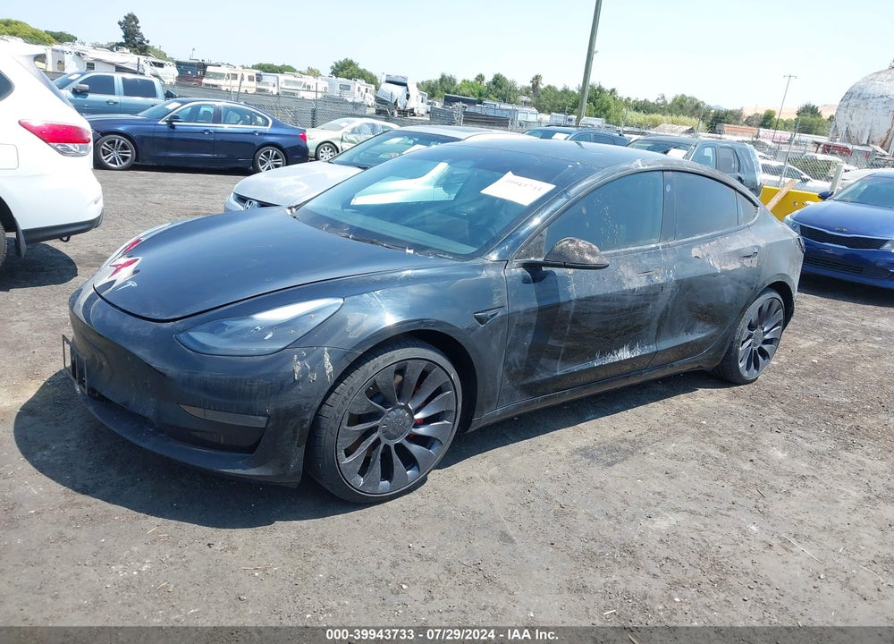 2023 TESLA MODEL 3 PERFORMANCE DUAL MOTOR ALL-WHEEL DRIVE VIN: 5YJ3E1EC5PF697541