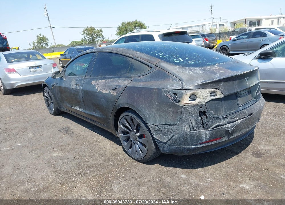 2023 TESLA MODEL 3 PERFORMANCE DUAL MOTOR ALL-WHEEL DRIVE VIN: 5YJ3E1EC5PF697541