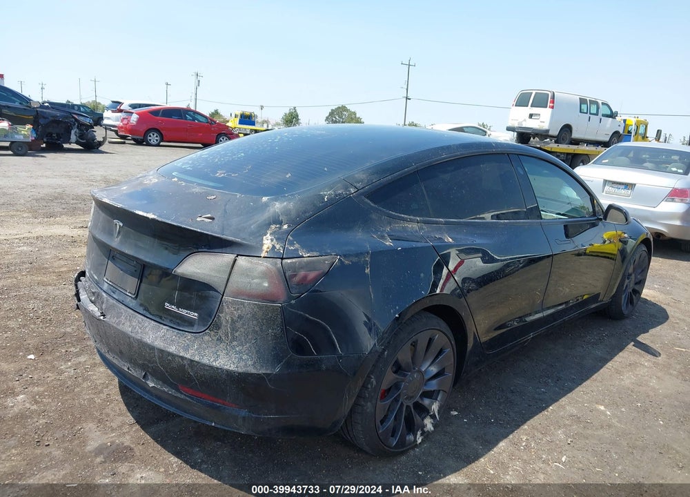 2023 TESLA MODEL 3 PERFORMANCE DUAL MOTOR ALL-WHEEL DRIVE VIN: 5YJ3E1EC5PF697541