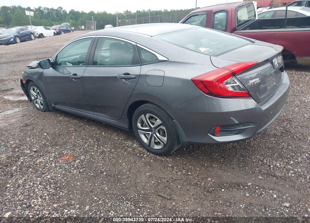 2016 HONDA CIVIC LX VIN: 19XFC2F52GE047810