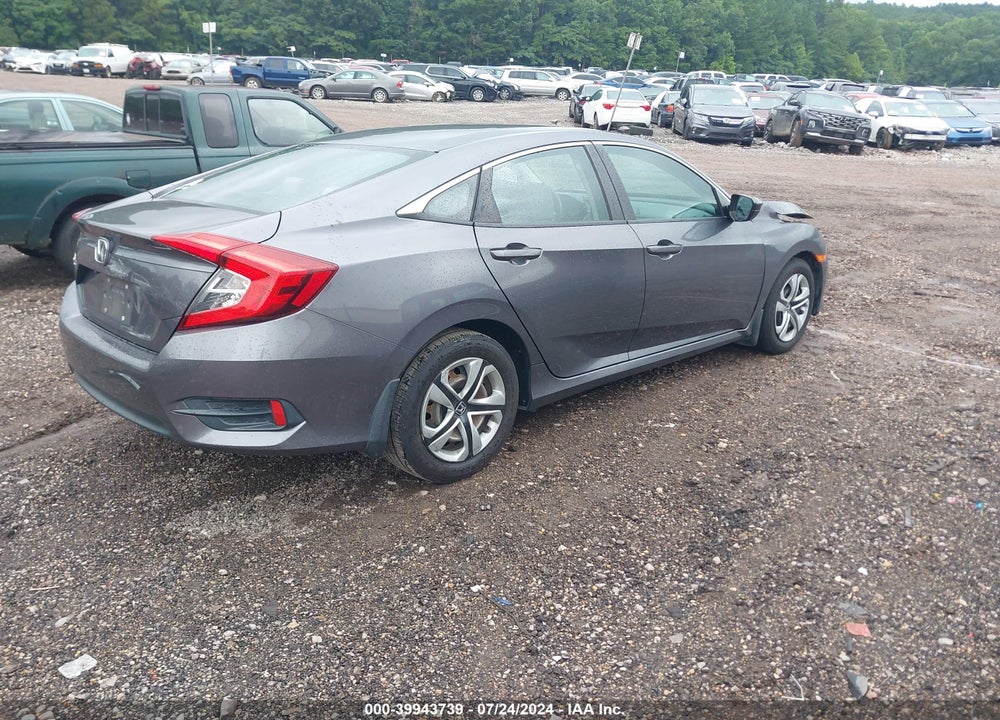 2016 HONDA CIVIC LX VIN: 19XFC2F52GE047810
