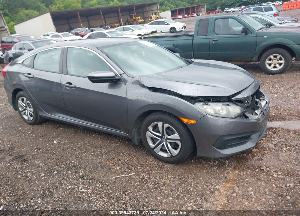 2016 HONDA CIVIC LX VIN: 19XFC2F52GE047810