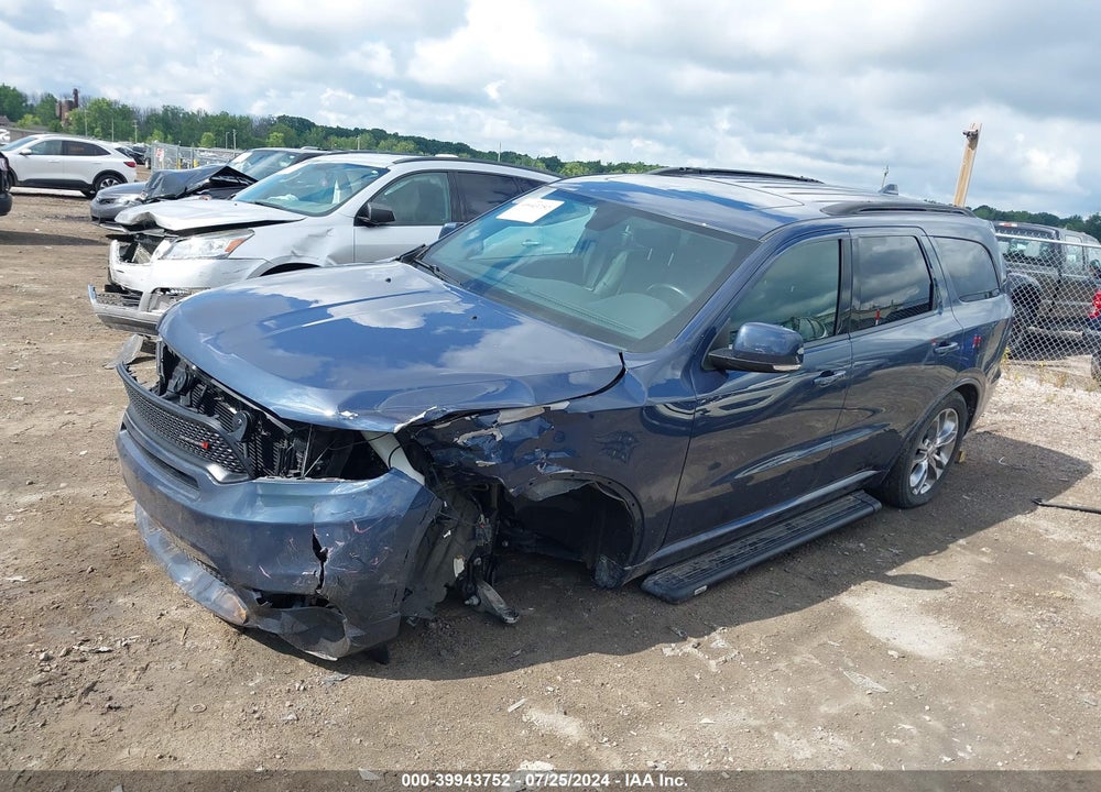 2020 DODGE DURANGO GT PLUS AWD VIN: 1C4RDJDG6LC352110