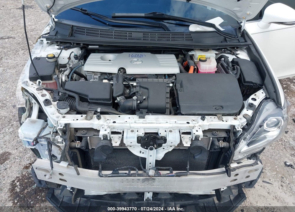 2012 LEXUS CT 200H PREMIUM VIN: JTHKD5BHXC2092416