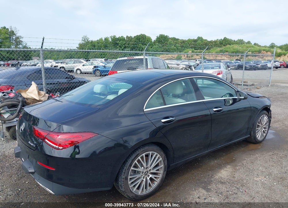 2023 MERCEDES-BENZ CLA 250 COUPE 4MATIC VIN: W1K5J4HBXPN414406