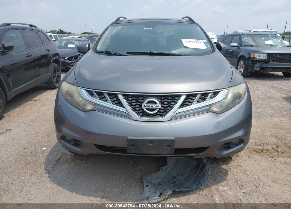 2013 NISSAN MURANO SL VIN: JN8AZ1MU8DW204050