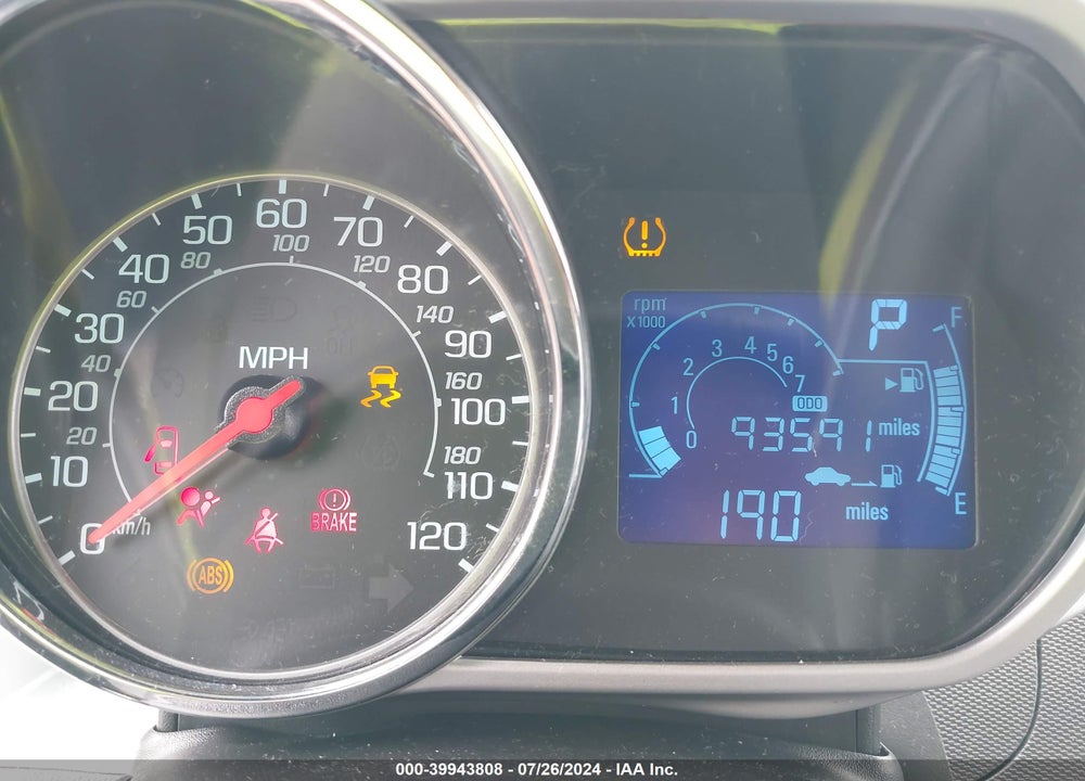 2014 CHEVROLET SPARK LS AUTO VIN: KL8CB6S99EC457555