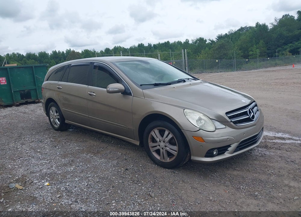 2009 MERCEDES-BENZ R 350 4MATIC VIN: 4JGCB65E39A096093