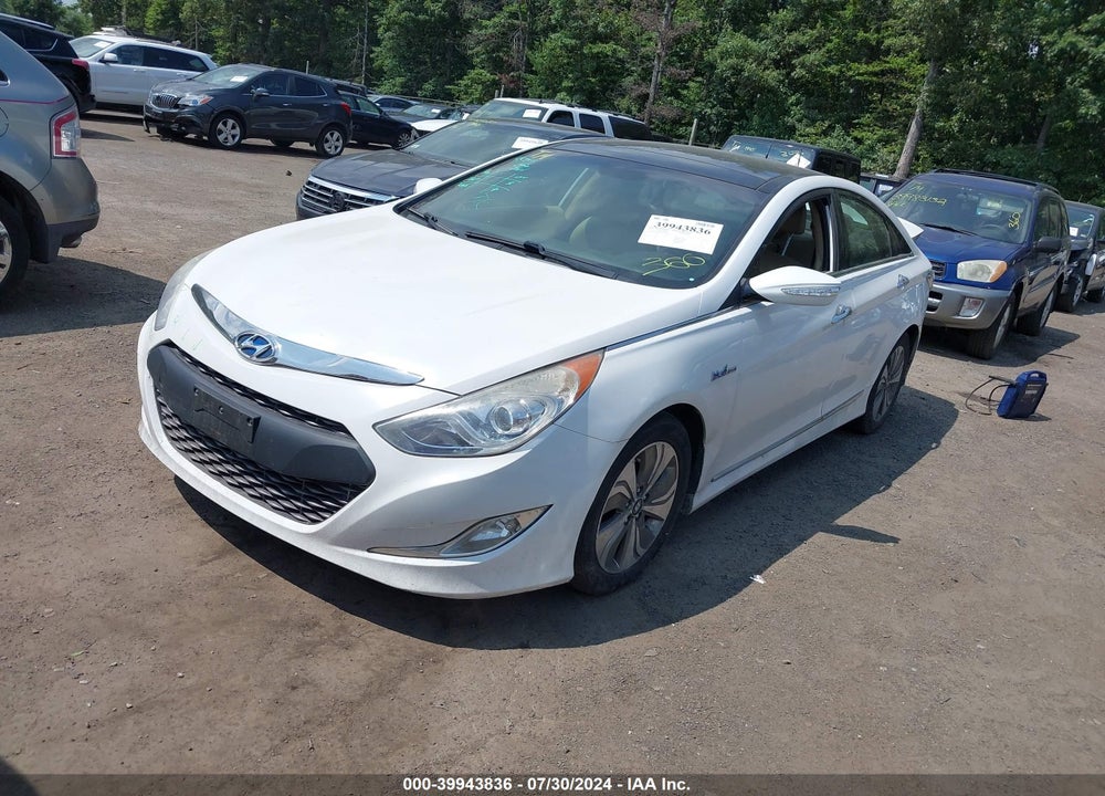 2015 HYUNDAI SONATA HYBRID LIMITED VIN: KMHEC4A40FA127917