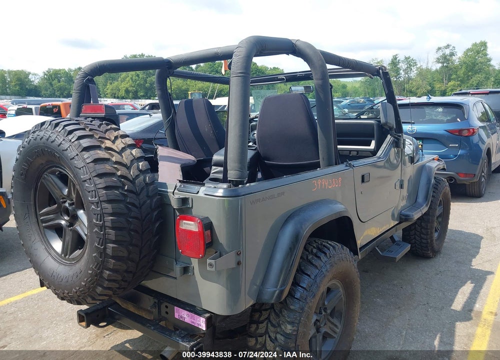 1994 JEEP WRANGLER / YJ S VIN: 1J4FY19PXRP410831