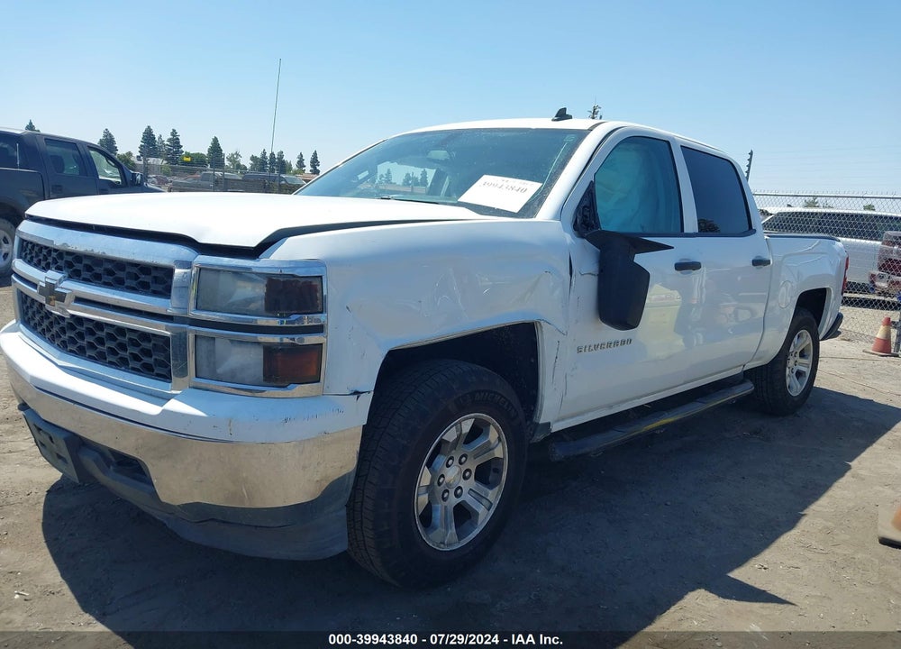 2014 CHEVROLET SILVERADO 1500 1LT VIN: 3GCUKREH6EG513125