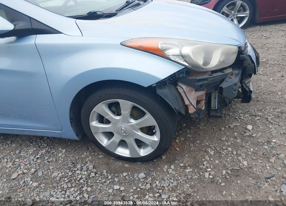 2011 HYUNDAI ELANTRA LIMITED (ULSAN PLANT) VIN: KMHDH4AE9BU135514