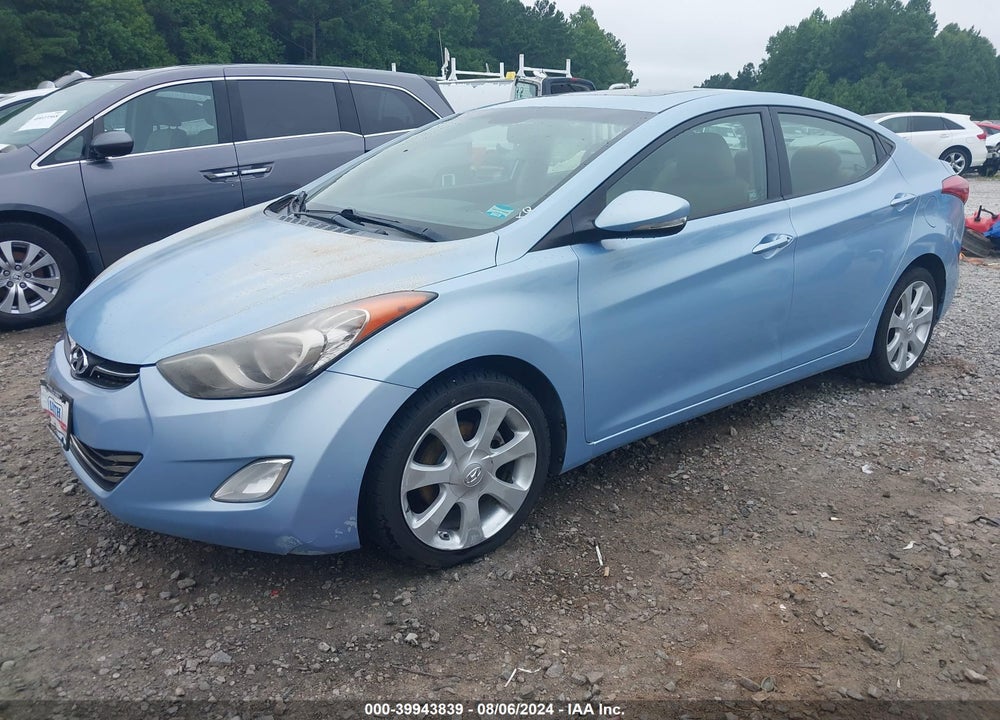 2011 HYUNDAI ELANTRA LIMITED (ULSAN PLANT) VIN: KMHDH4AE9BU135514