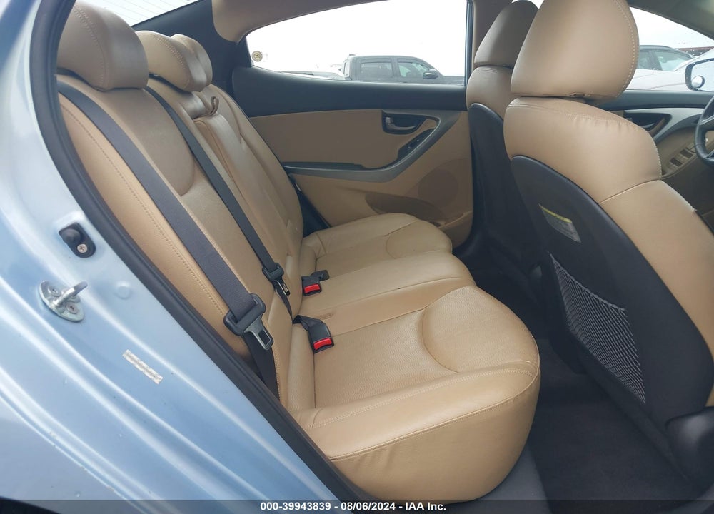 2011 HYUNDAI ELANTRA LIMITED (ULSAN PLANT) VIN: KMHDH4AE9BU135514