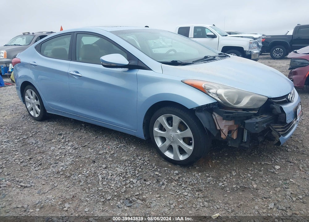 2011 HYUNDAI ELANTRA LIMITED (ULSAN PLANT) VIN: KMHDH4AE9BU135514