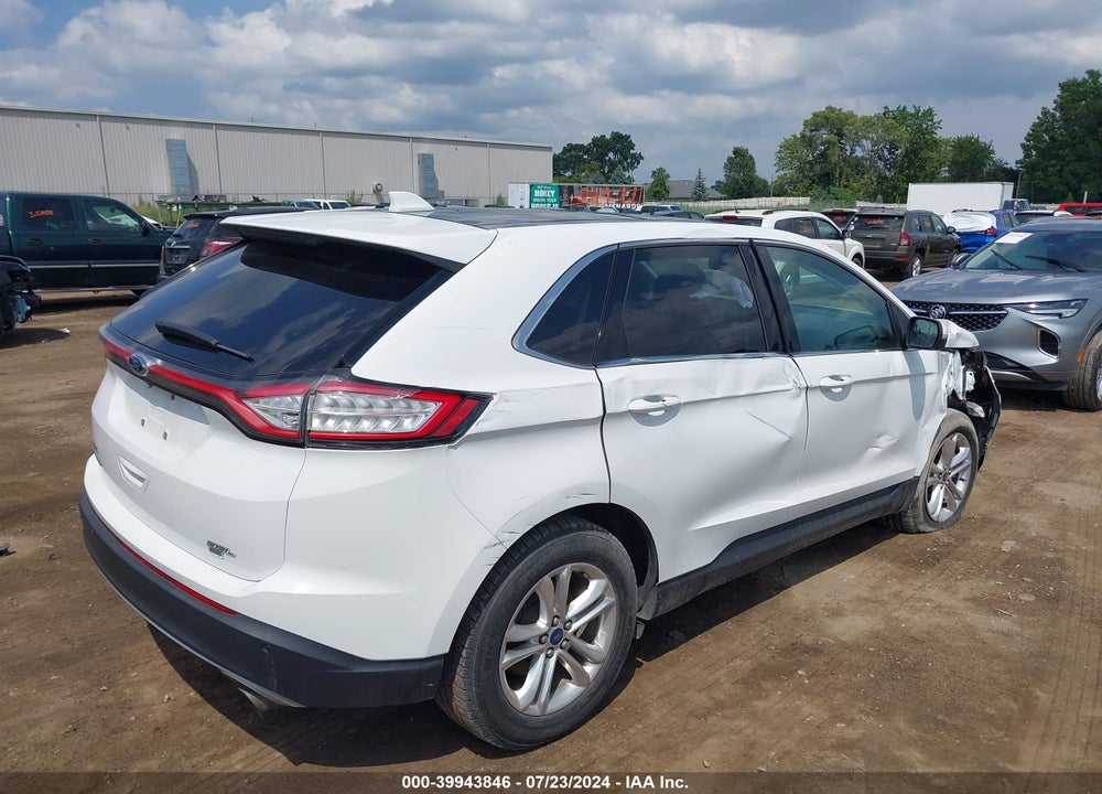 2016 FORD EDGE SEL VIN: 2FMPK4J80GBB85093