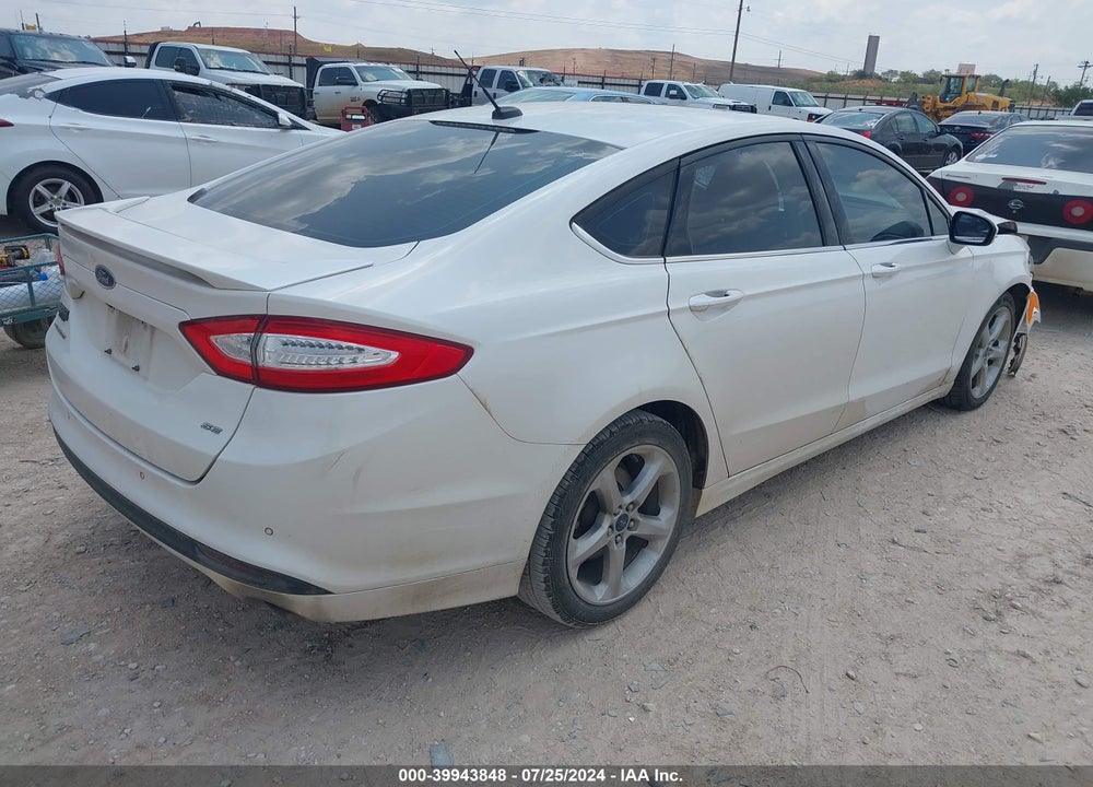 2016 FORD FUSION SE VIN: 3FA6P0H73GR192926