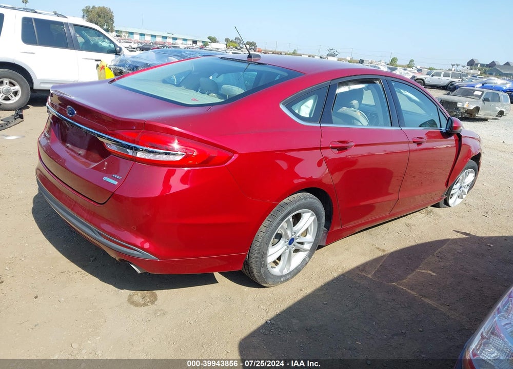 2018 FORD FUSION VIN: 3FA6P0HD5JR204894