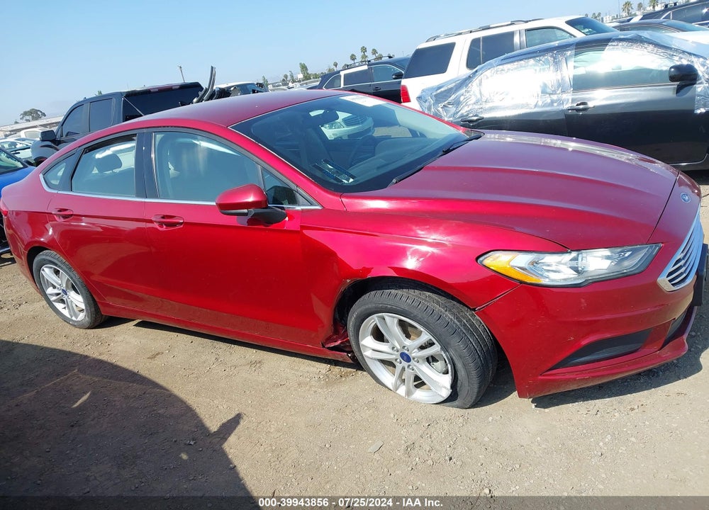 2018 FORD FUSION VIN: 3FA6P0HD5JR204894