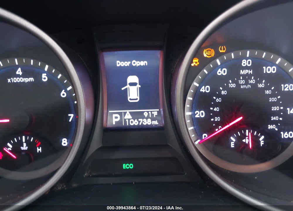 2014 HYUNDAI SANTA FE SPORT 2.4L VIN: 5XYZU3LB6EG136547