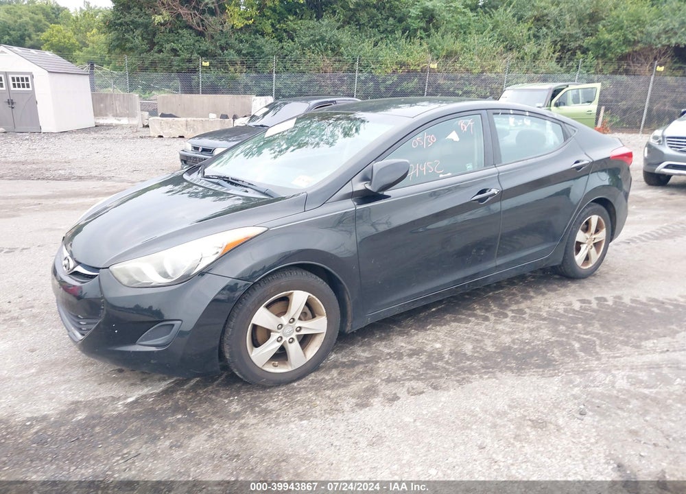 2011 HYUNDAI ELANTRA GLS VIN: 5NPDH4AE1BH055493