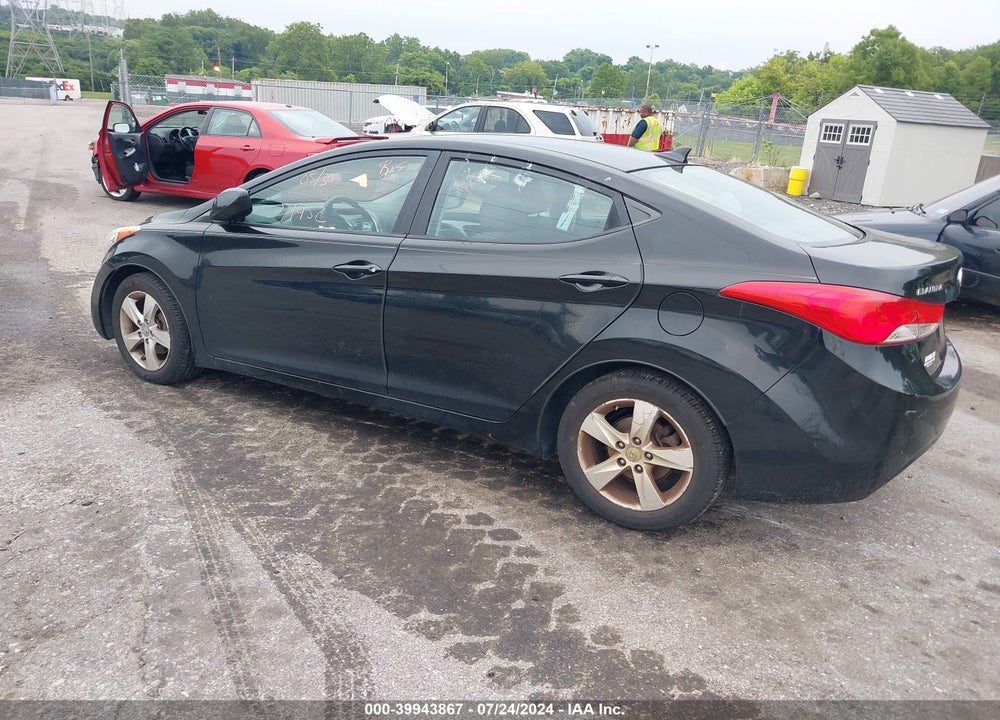 2011 HYUNDAI ELANTRA GLS VIN: 5NPDH4AE1BH055493
