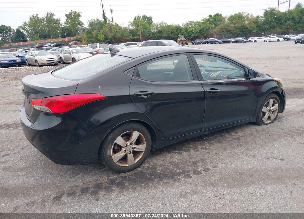 2011 HYUNDAI ELANTRA GLS VIN: 5NPDH4AE1BH055493