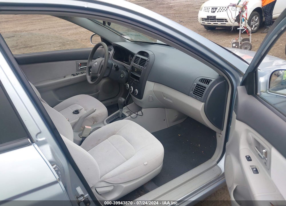 2007 KIA SPECTRA EX VIN: KNAFE122775387270