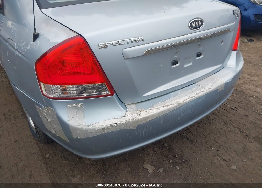 2007 KIA SPECTRA EX VIN: KNAFE122775387270