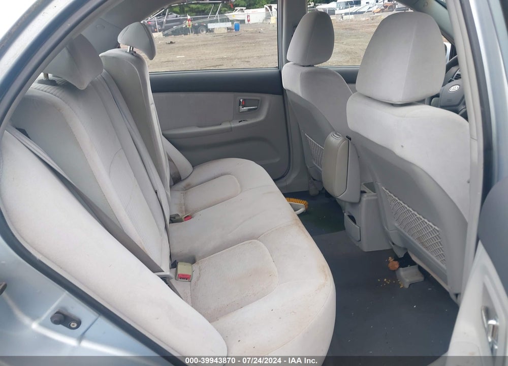 2007 KIA SPECTRA EX VIN: KNAFE122775387270